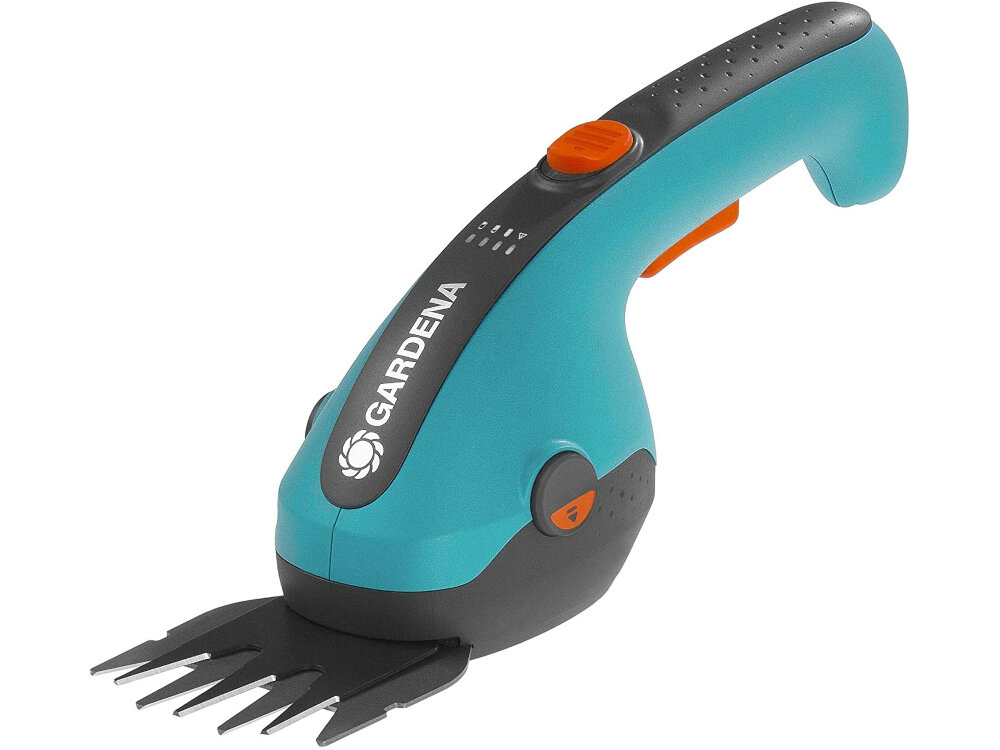Nożyce do trawy GARDENA ClassicCut Li 9854-20 akumulatorowe do drobnych kosmetycznych poprawek w ogrodzie do przycinania brzegow trawnika niewielkich krzewow zwarta konstrukcja prosty sposob pracy