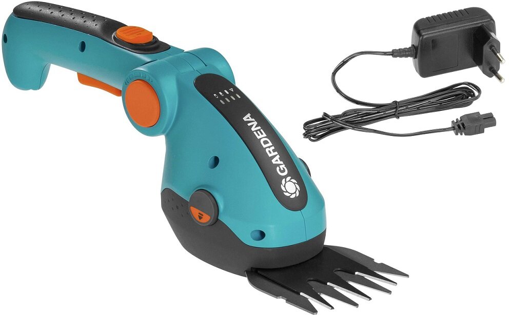 Nożyce do trawy GARDENA ComfortCut 9856-20 akumulatorowe zestaw oslona tarczy ladowarka sieciowa