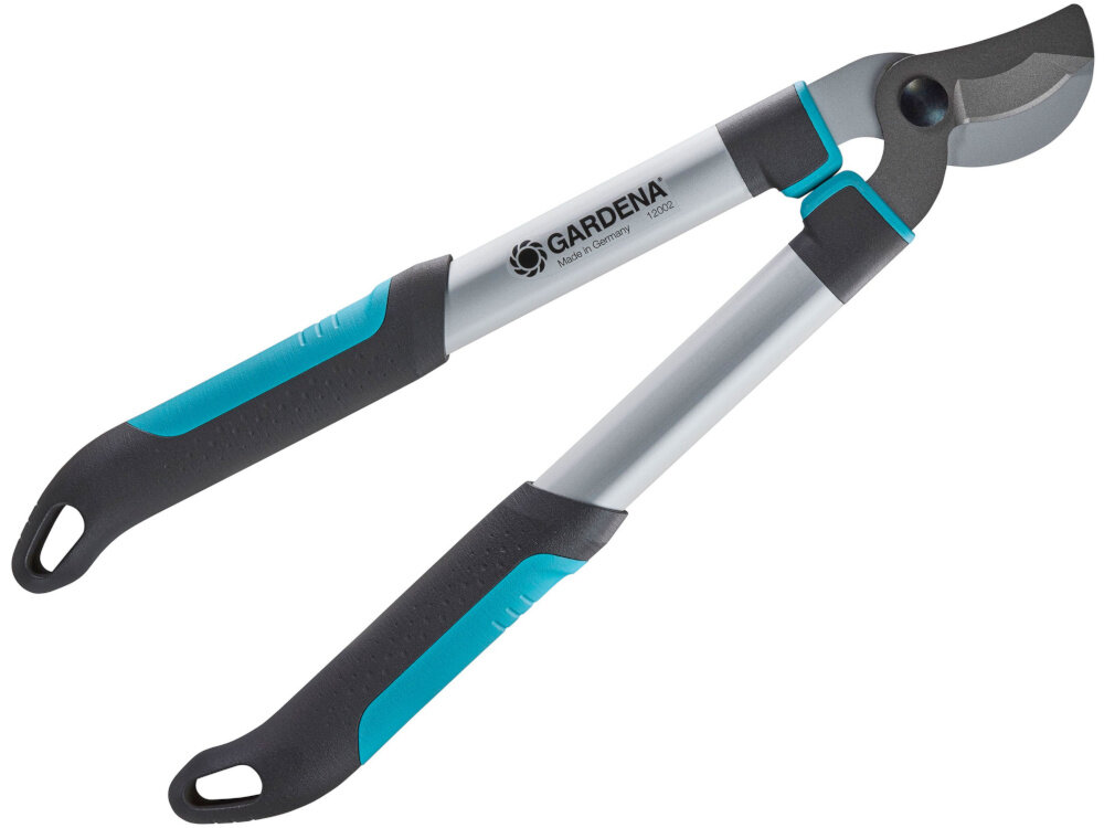 Sekator ręczny GARDENA EasyCut 500 B sekator na białym tle do sprawnego i dokładnego przycinania gałęzi solidna konstrukcja wysokiej jakości ostrza radzi sobie z gałęziami o średnicy do 42 mm estetyczny wygląd roślin zdrowy rozwój drzew oraz krzewów