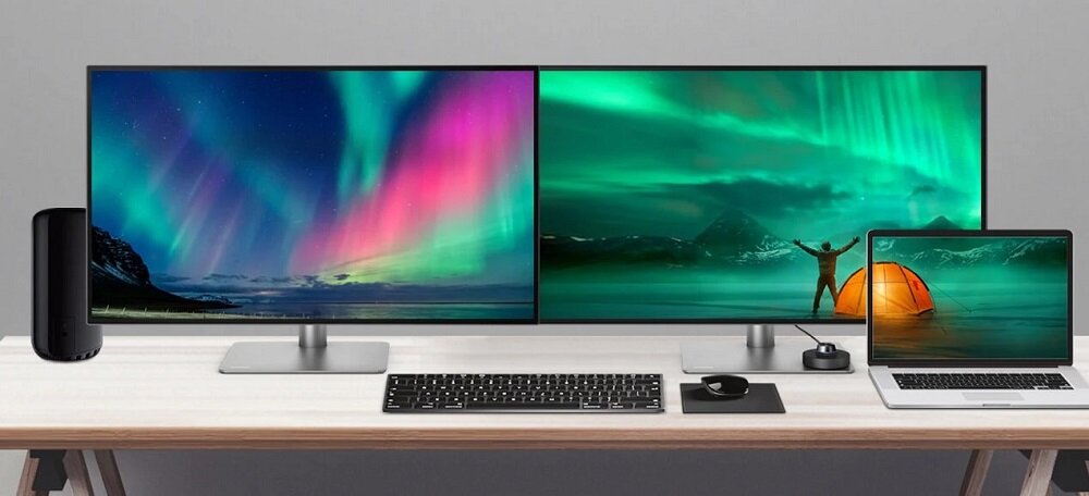 Monitor BENQ PD3220U Przełącznik Klawiatury i Myszy (KVM)