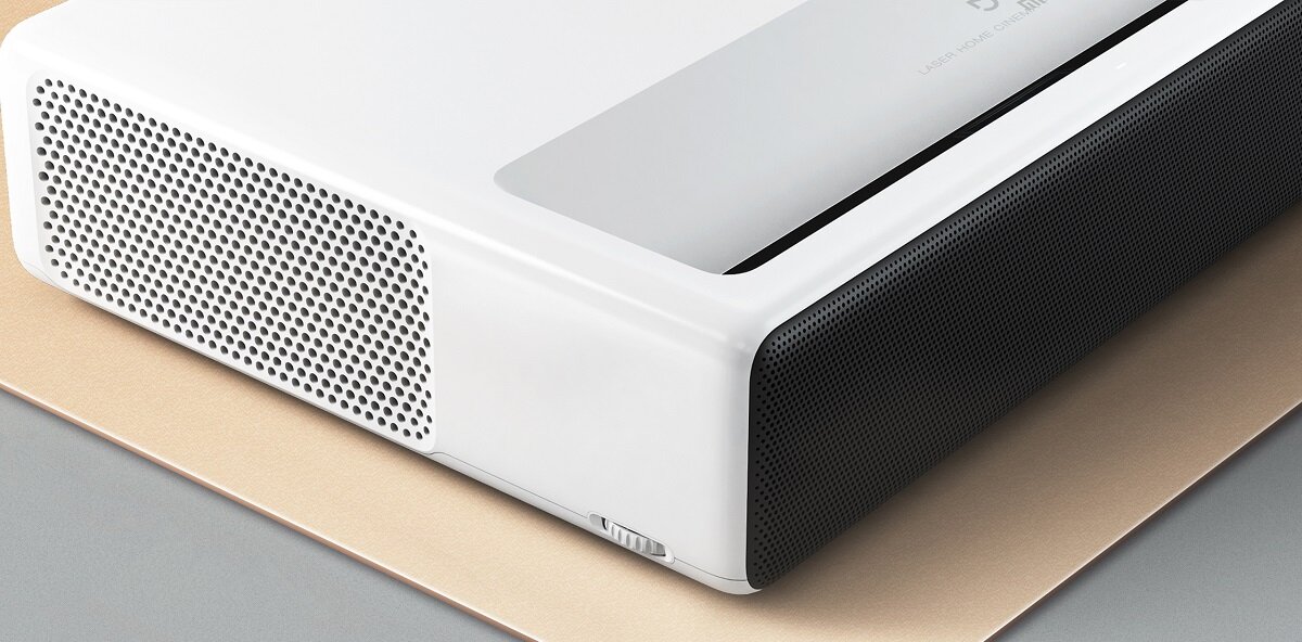 Projektor XIAOMI Mi Laser Projector 150 Biały Full HD jakość kontrast kino ekran cale filmy koncert gry kolory jasność HDR rozdzielczość Żywotność lampa