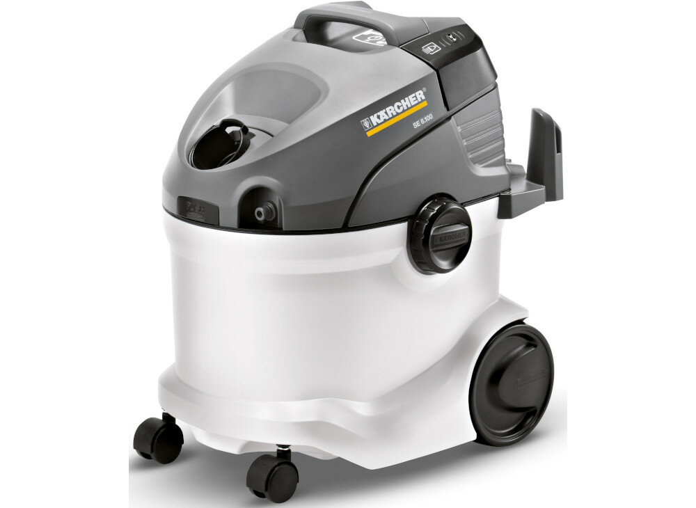 Odkurzacz pioracy KARCHER SE 6.100 front bok wyglad