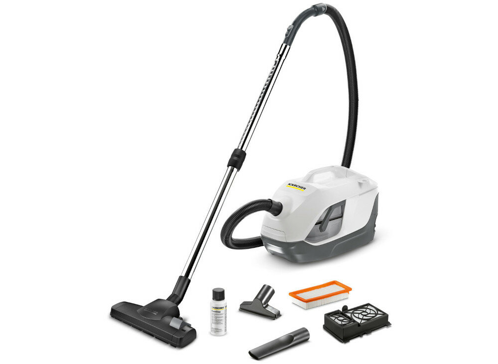 Odkurzacz KARCHER DS 6 Premium wyglad front zestaw akcesoria