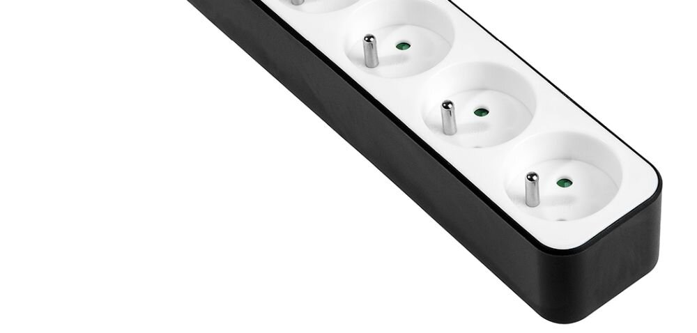 LISTWA TRACER ZASILAJĄCA ZEBRA prąd ładowanie zasilanie gniazdka