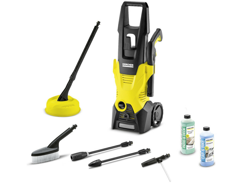Myjka ciśnieniowa KARCHER K3 Car Home wyposażenie wąż lanca Vario Power T-Racer T150 wyjmowany zbiornik