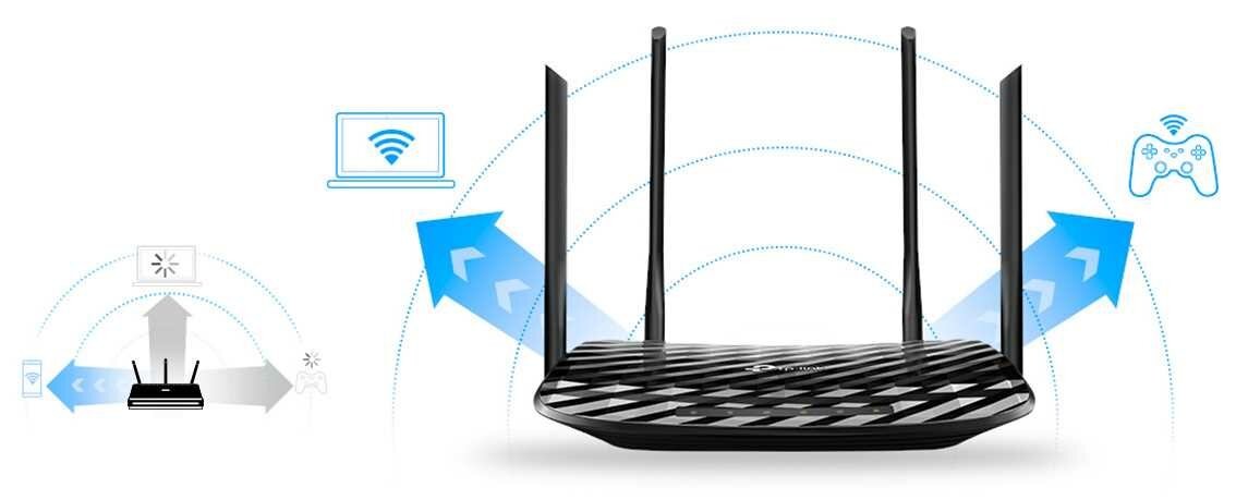 Router TP-LINK Archer A6 - WiFi