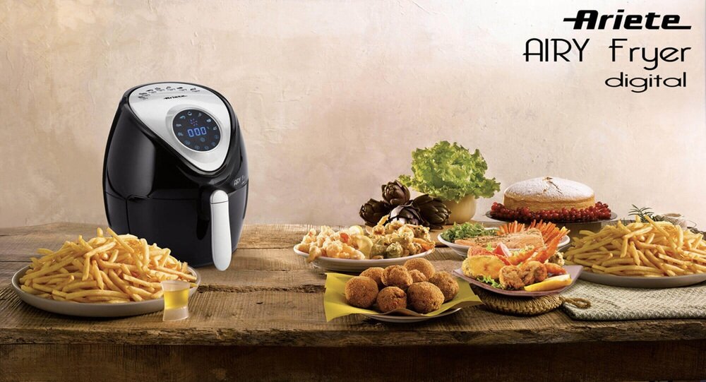 Frytkownica beztłuszczowa ARIETE 4616 Air Fryer kv początek opisu