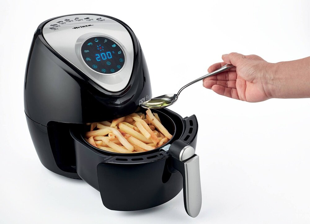 Frytkownica beztłuszczowa ARIETE 4616 Air Fryer odpwoednie wysmażenie, mniej oleju, zdrowsze odżywianie