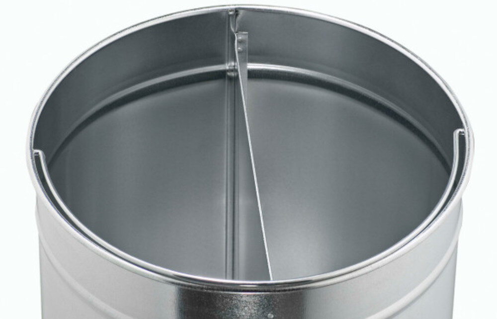 Kosz na śmieci WESCO 175861-13 Push Two 50L Grafitowy zapach higiena wygoda