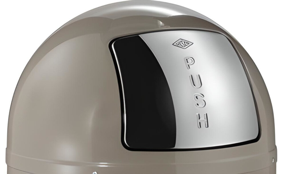 Kosz na śmieci WESCO 175531-57 Pushboy Junior 22L Szary Wysoka jakość czyszczenie odpornosc uszkodzenia ergonomiczny ksztalt