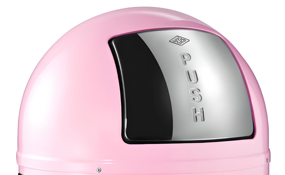 Kosz na śmieci WESCO 175531-26 Pushboy Junior 22L Różowy Wysoka jakość czyszczenie odpornosc uszkodzenia ergonomiczny ksztalt