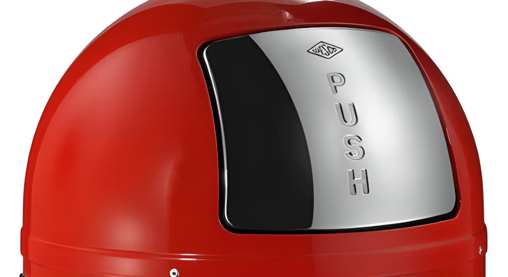 Kosz na śmieci WESCO 175531-02 Pushboy Junior 22L Czerwony Wysoka jakość czyszczenie odpornosc uszkodzenia ergonomiczny ksztalt