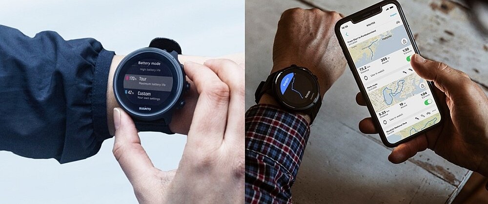 Zegarek sportowy SUUNTO 9 G1 Baro ekran pasek bateria monitoring sport
