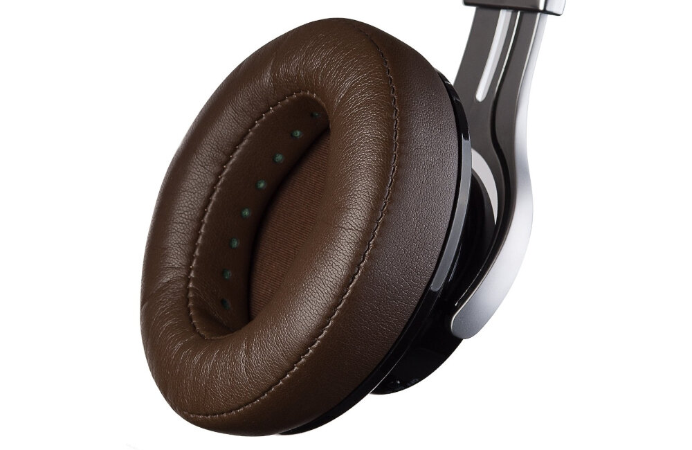 SŁUCHAWKI EDIFIER W855BT NAUSZNE BRĄZOWO-CZARNY regulacja głośności nauszniki komfort