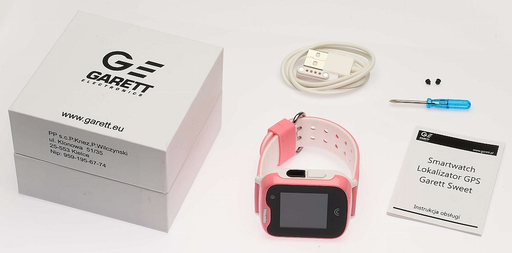 SMARTWATCH GARETT KIDS SWEET sygnał sos