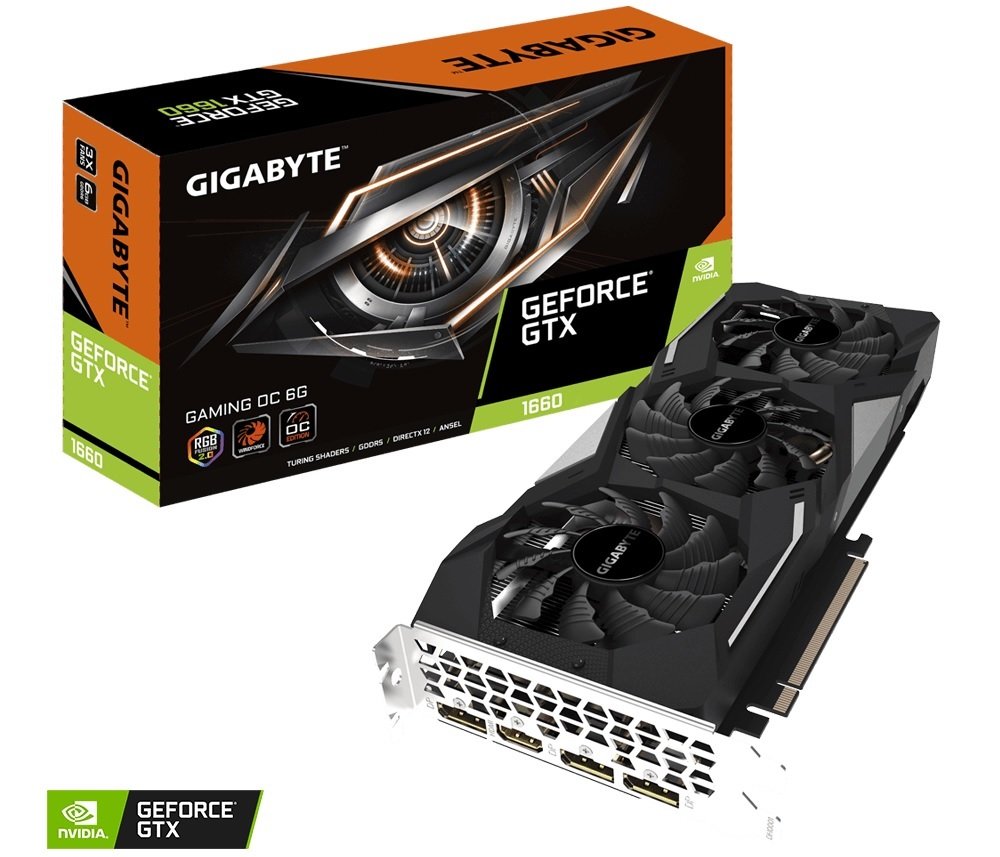 Karta-graficzna GIGABYTE GeForce GTX 1660 Gaming OC wydajność płynność Nvidia Turing