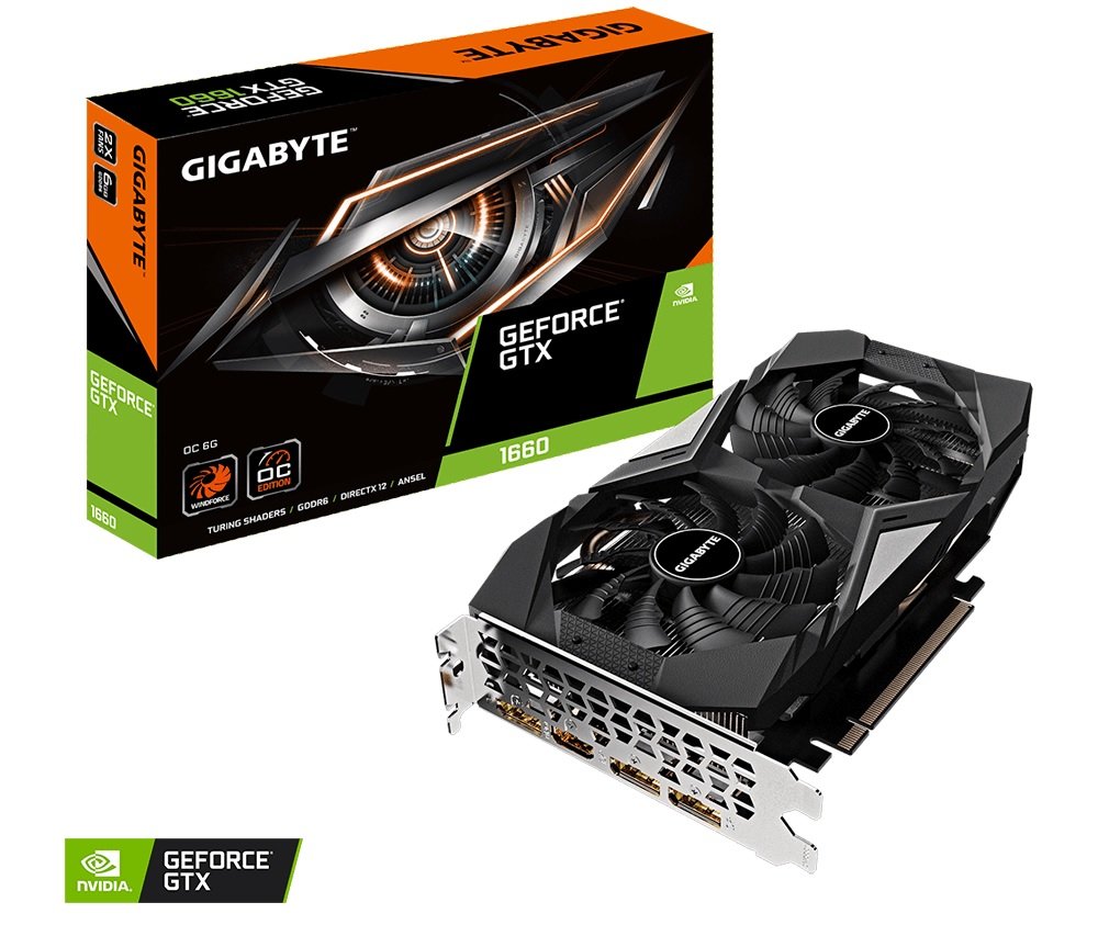 Karta-graficzna Gigabyte Geforce GTX 1660 OC 5G wydajność płynność wyświetlanej grafiki Open Broadcaster