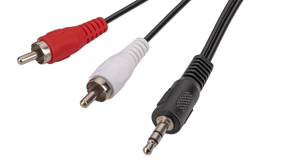 Kabel Jack 3.5 mm - 2x RCA GÖTZE & JENSEN aux