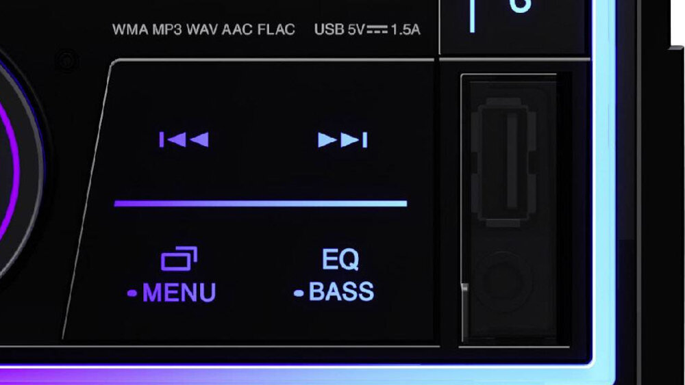 Radio samochodowe JVC KW-X830BT - usb