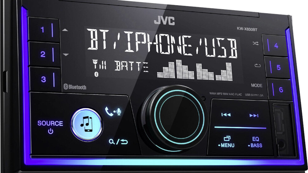 Radio samochodowe JVC KW-X830BT - cd