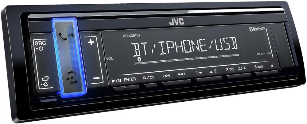 Radio samochodowe JVC KD-X361BT - bluetooth