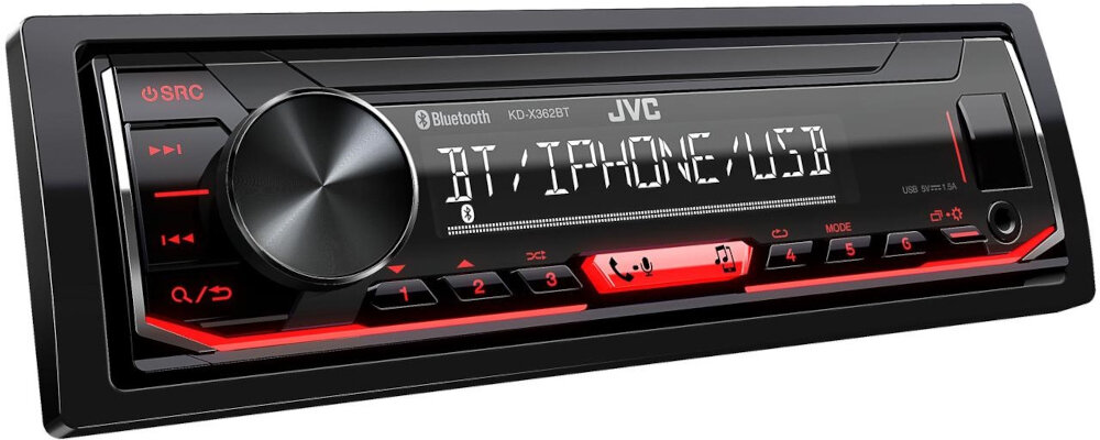 Radio samochodowe JVC KD-X362BT - bluetooth