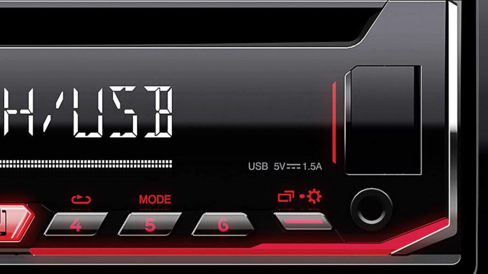 Radio samochodowe JVC KD-T702BT - usb