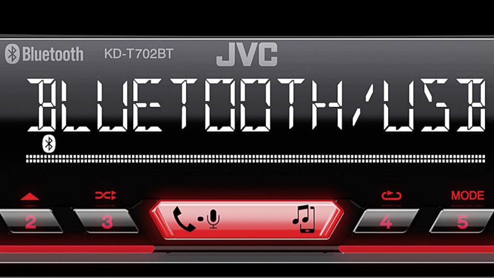 Radio samochodowe JVC KD-T702BT - radio