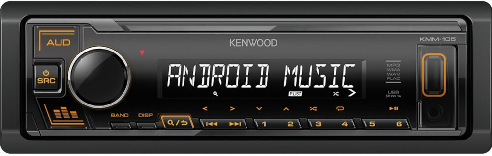 Radio samochodowe KENWOOD KMM-105AY - ogólny
