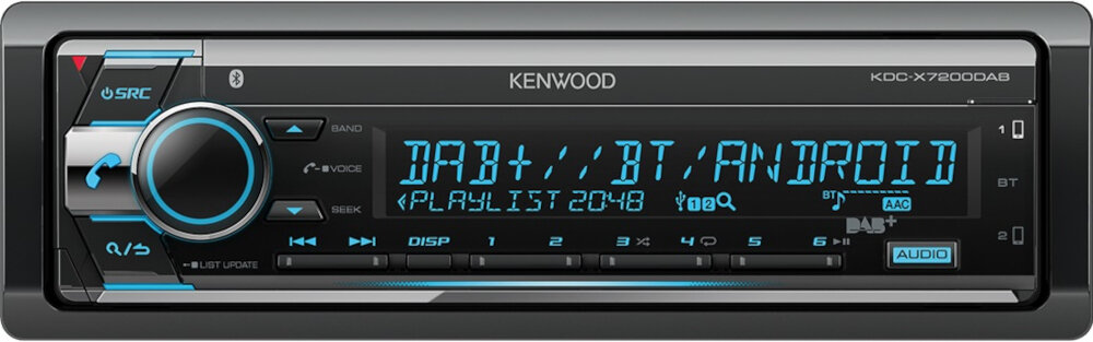 radio samochodowe KENWOOD KDC-X7200DAB - ogólny