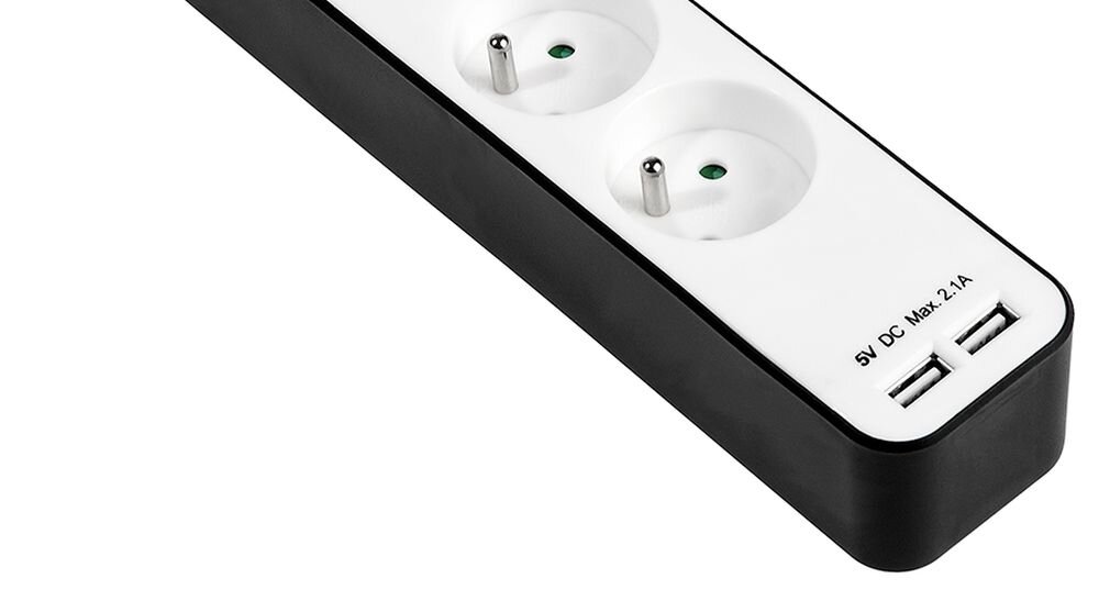 Listwa TRACER Zebra Mobile Ready prąd ładowanie zasilanie gniazdka