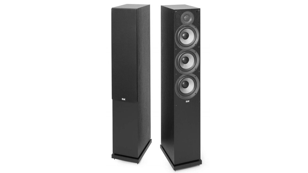 Zestaw stereo YAMAHA R-N602 + ELAC Debut F6.2 - dźwięk