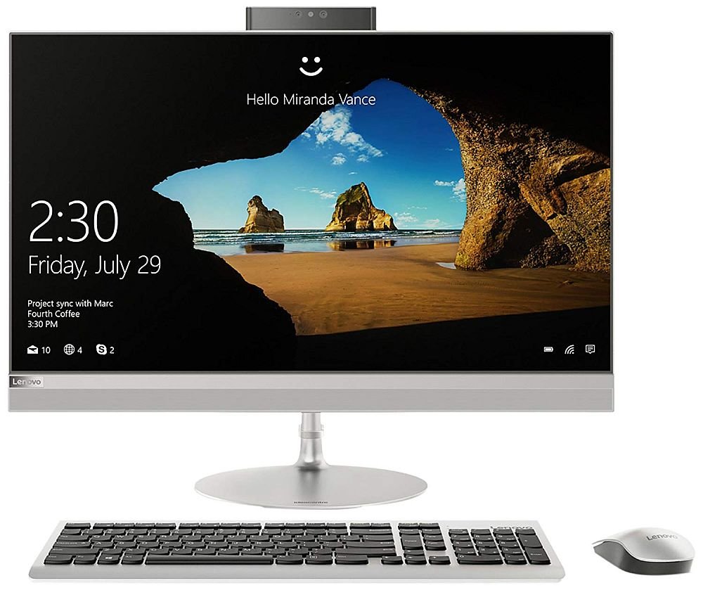 Komputer LENOVO IdeaCentre 520 27ICB wyglad ogólny