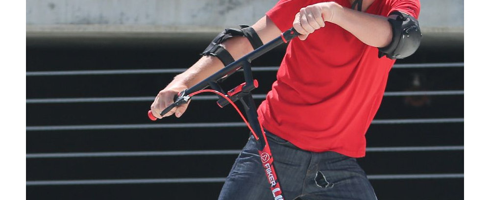 Hulajnoga dla dzieci YVOLUTION Fliker Lift L3 sprawdzony hamulec zaciskowy