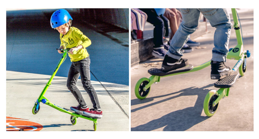 Hulajnoga dla dzieci YVOLUTION Fliker Air A1 szybkie kolka o dluzszej zywotnosci