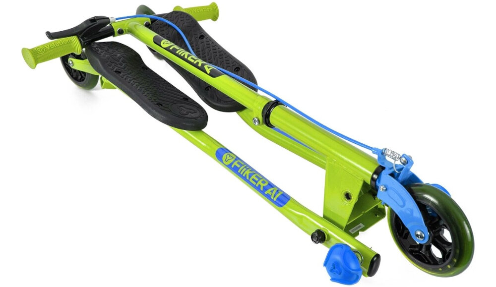 Hulajnoga dla dzieci YVOLUTION Fliker Air A1 idealnie dopasowana konstrukcja spakuj i jedz