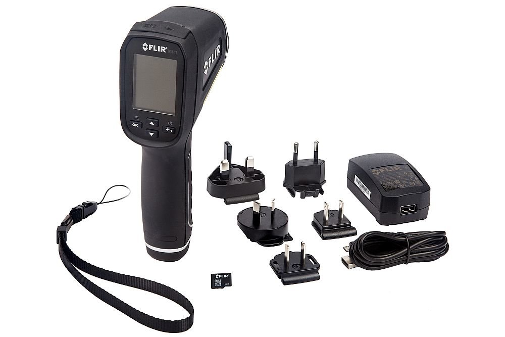 Kamera termowizyjna FLIR TG167 zapis zestaw sd