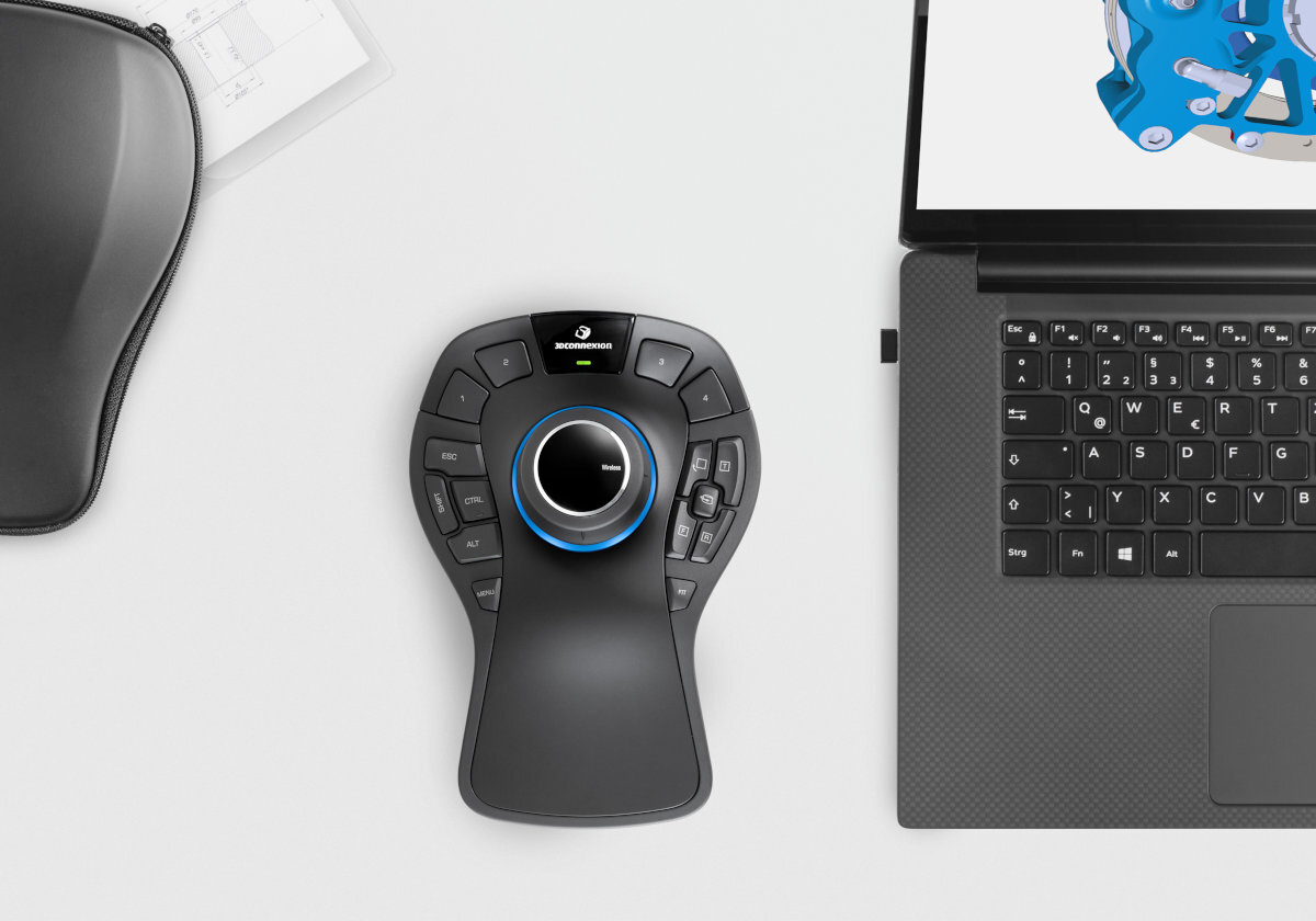 MYSZ 3DCONNEXION SPACEMOUSE Pro Wireless wyPro Wirelessbuj Pro Wirelessgramowalne przyciski