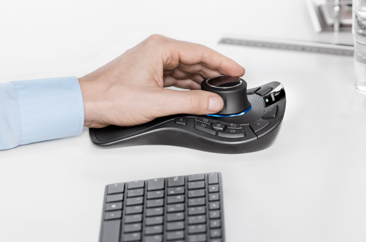 MYSZ 3DCONNEXION SPACEMOUSE Pro Wireless wieksze mozliwosci