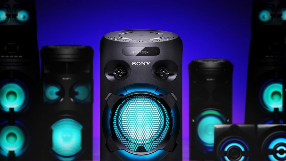 SONY MHCV02 Czarny Power audio niskie ceny i opinie w Media Expert