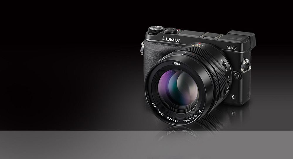PANASONIC LUMIX H-NS043 przysłona