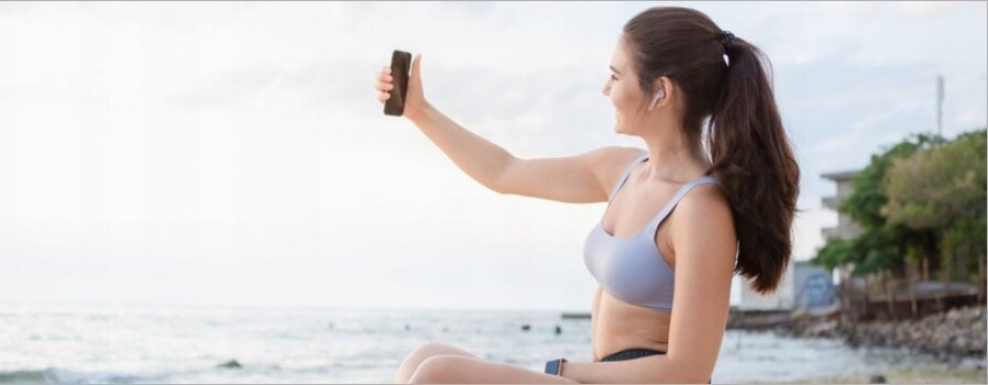 Słuchawki dokanałowe THOMSON Wear7208 Czarny odbieranie połączeń