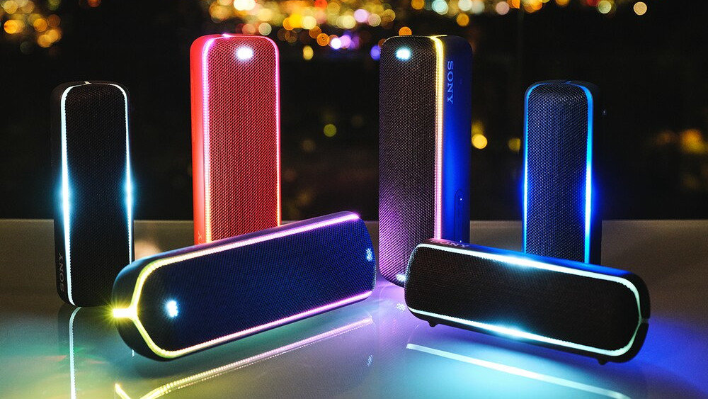 Głośnik Mobilny Sony SRS XB22 Zielony - Kolorowe Oświetlenie