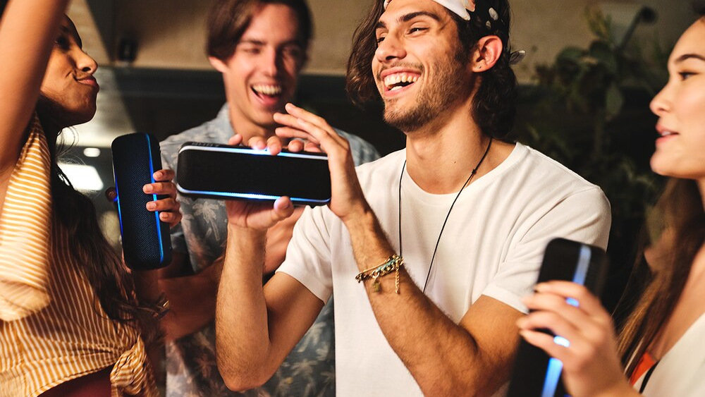 Głośnik Mobilny Sony SRS XB22 Zielony - Party Chain