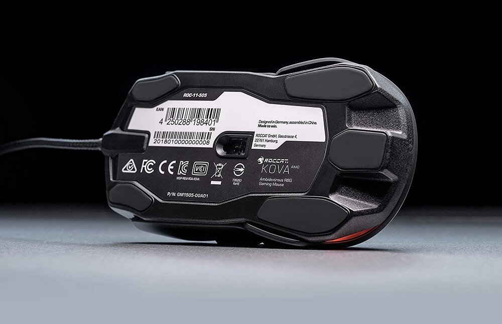 Mysz ROCCAT Kova Aimo Ambidextrous Czarny - Roccat Swarm