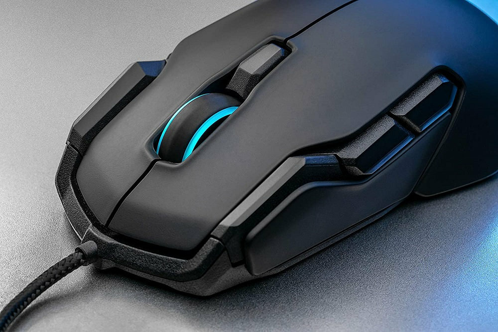 Mysz ROCCAT Kova Aimo Ambidextrous Czarny - czujnik pro optic