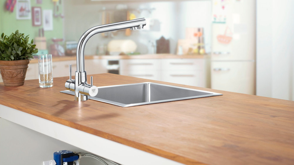 Bateria BRITA WD 3020 Chrom - Instalacja