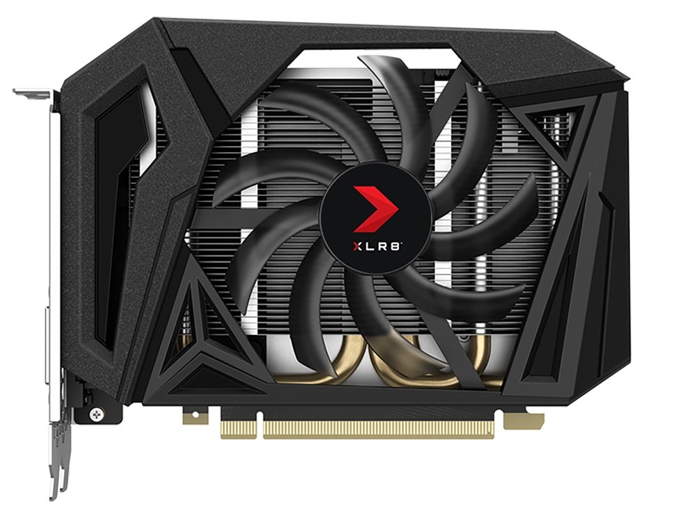 Karta graficzna PNY GeForce GTX 1660 XLR8 6GB chłodzenie solidny radiator