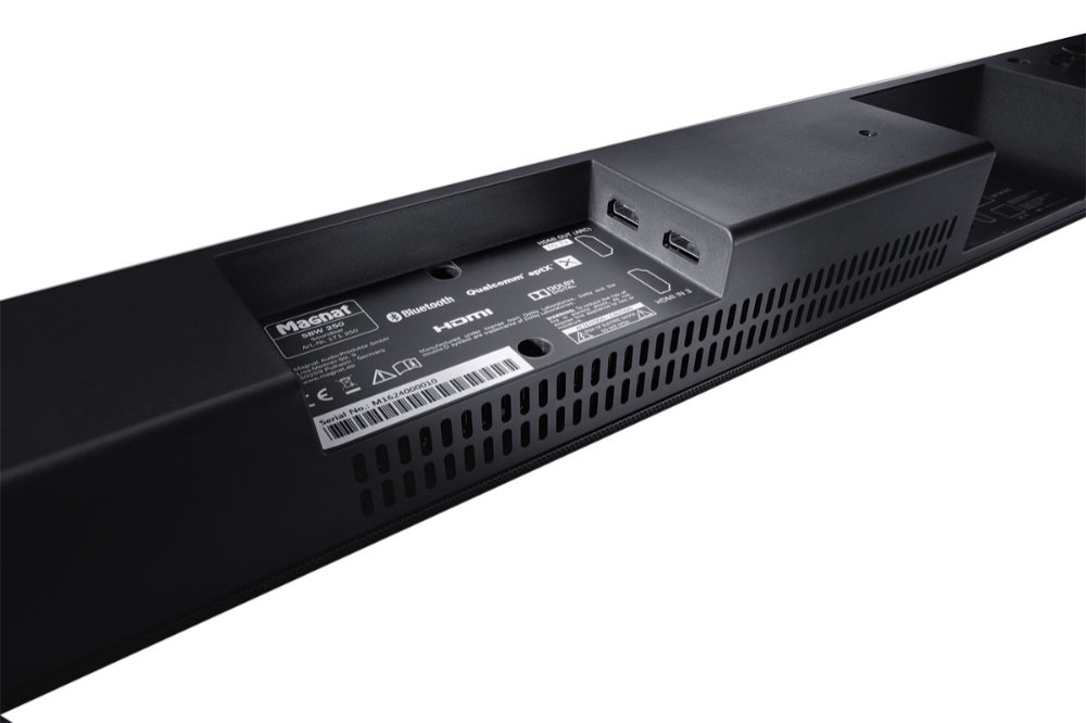 Power Audio MAGNAT SBW 250 - Złącza