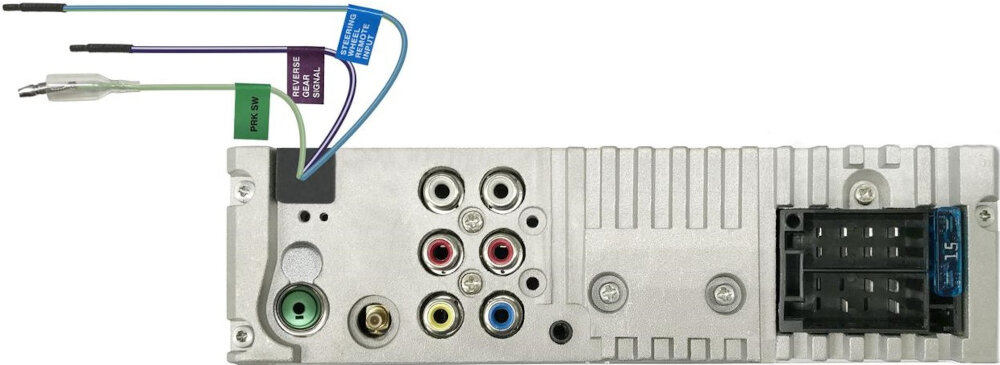 Radio samochodowe JVC KD-X561DBT - sterowanie